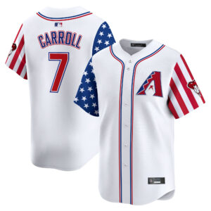 Men's Arizona Diamondbacks 2025 Independence Day Vapor Premier Limited Jersey - All Stitched