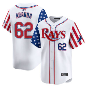 Men's Tampa Bay Rays 2025 Independence Day Vapor Premier Limited Jersey - All Stitched
