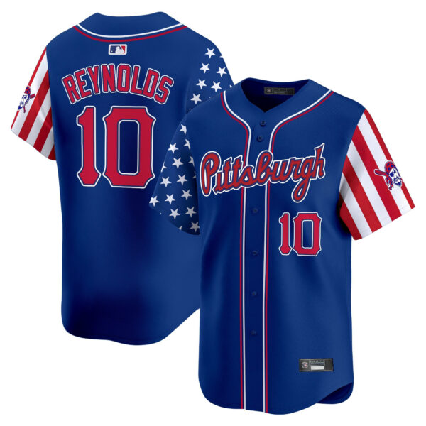 Men's Pittsburgh Pirates 2025 Independence Day Vapor Premier Limited Jersey - All Stitched - Image 22