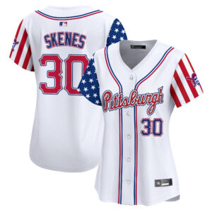 Women's Pittsburgh Pirates 2025 Independence Day Vapor Premier Limited Jersey - All Stitched
