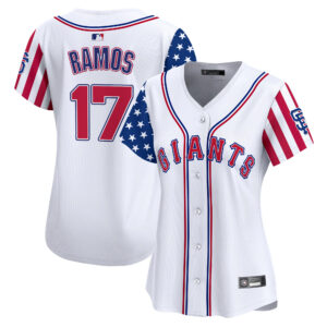 Women's San Francisco Giants 2025 Independence Day Vapor Premier Limited Jersey - All Stitched