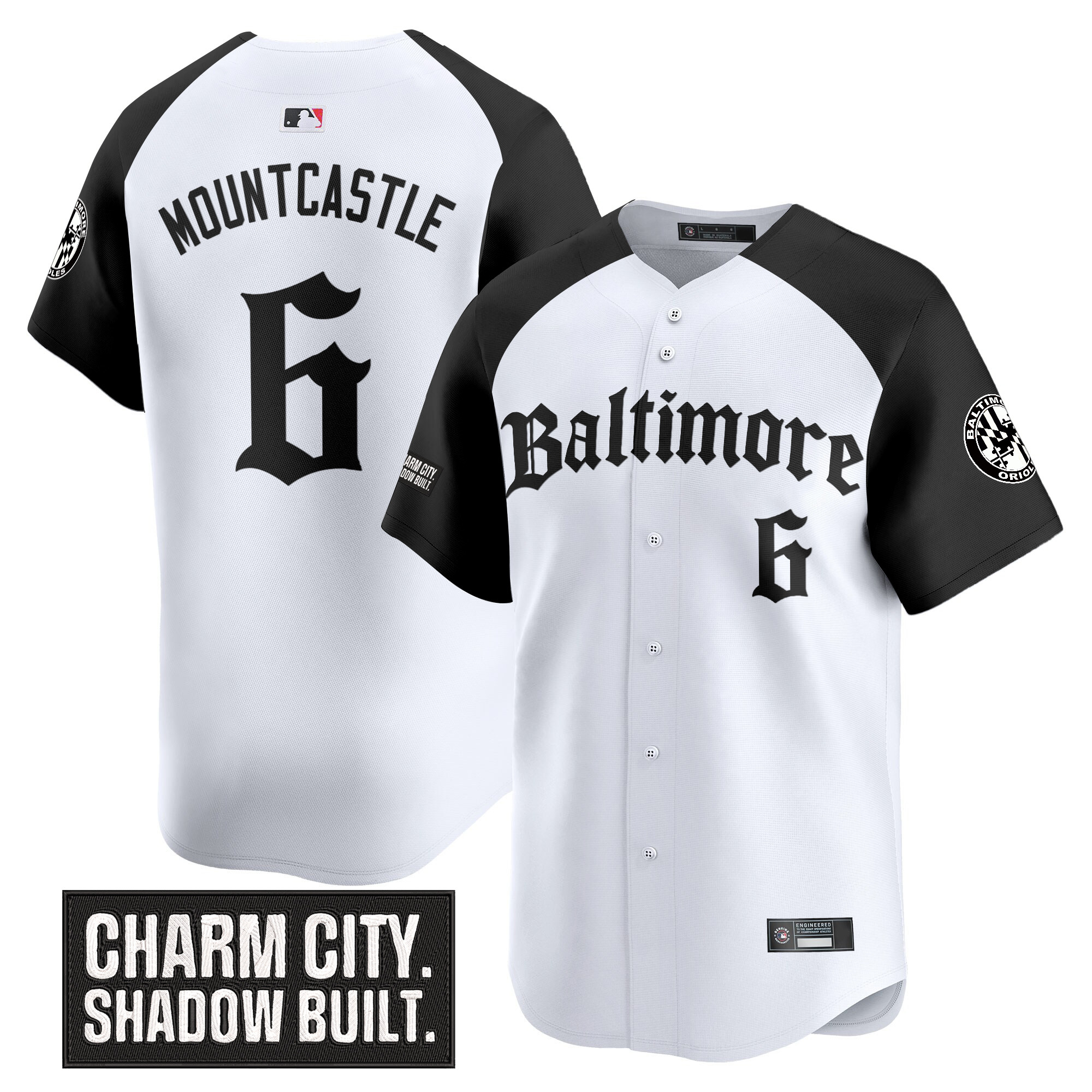 Men's Baltimore Orioles 'Gothic Harbor Edition' Vapor Premier Limited Jersey - All Stitched - Image 21