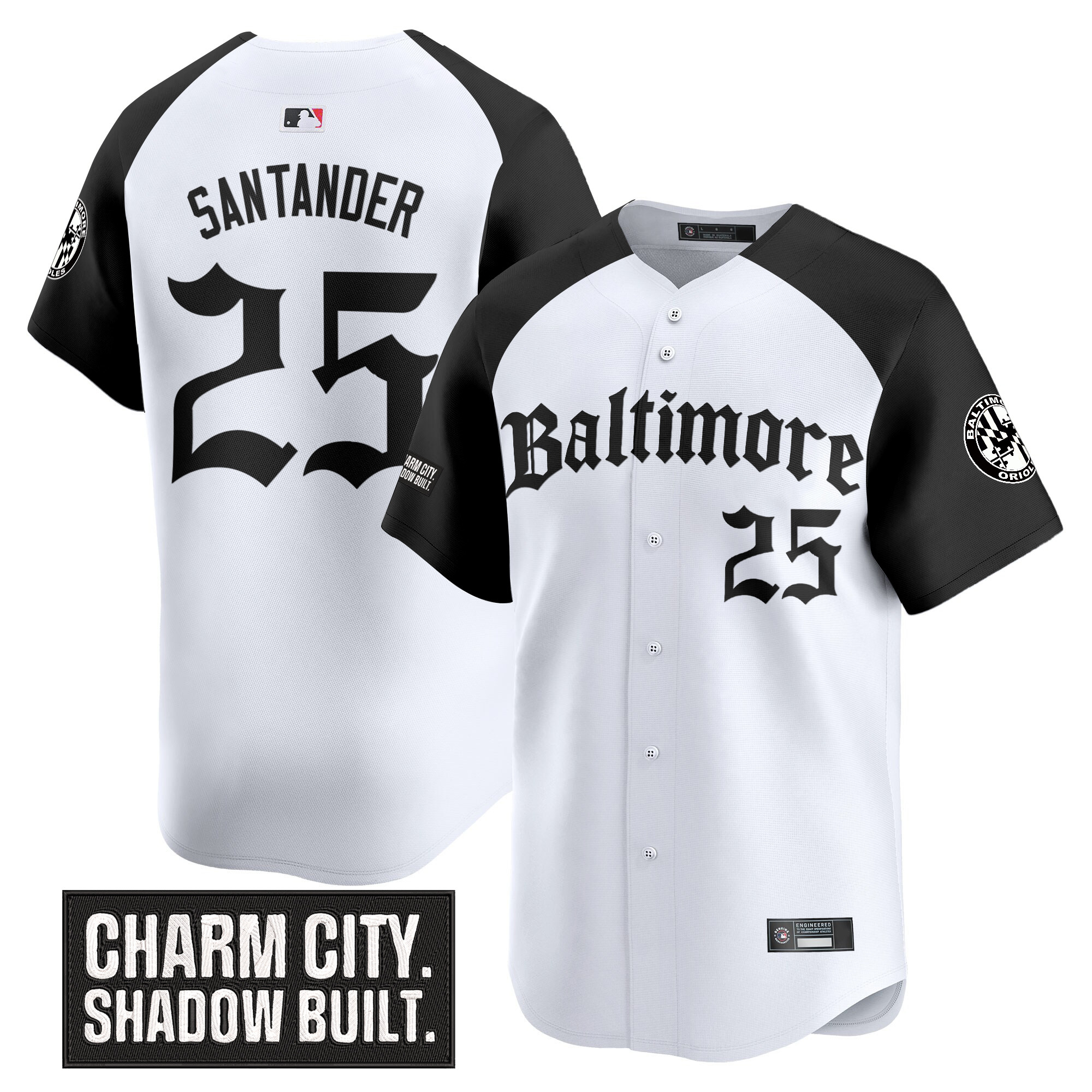 Men's Baltimore Orioles 'Gothic Harbor Edition' Vapor Premier Limited Jersey - All Stitched - Image 23