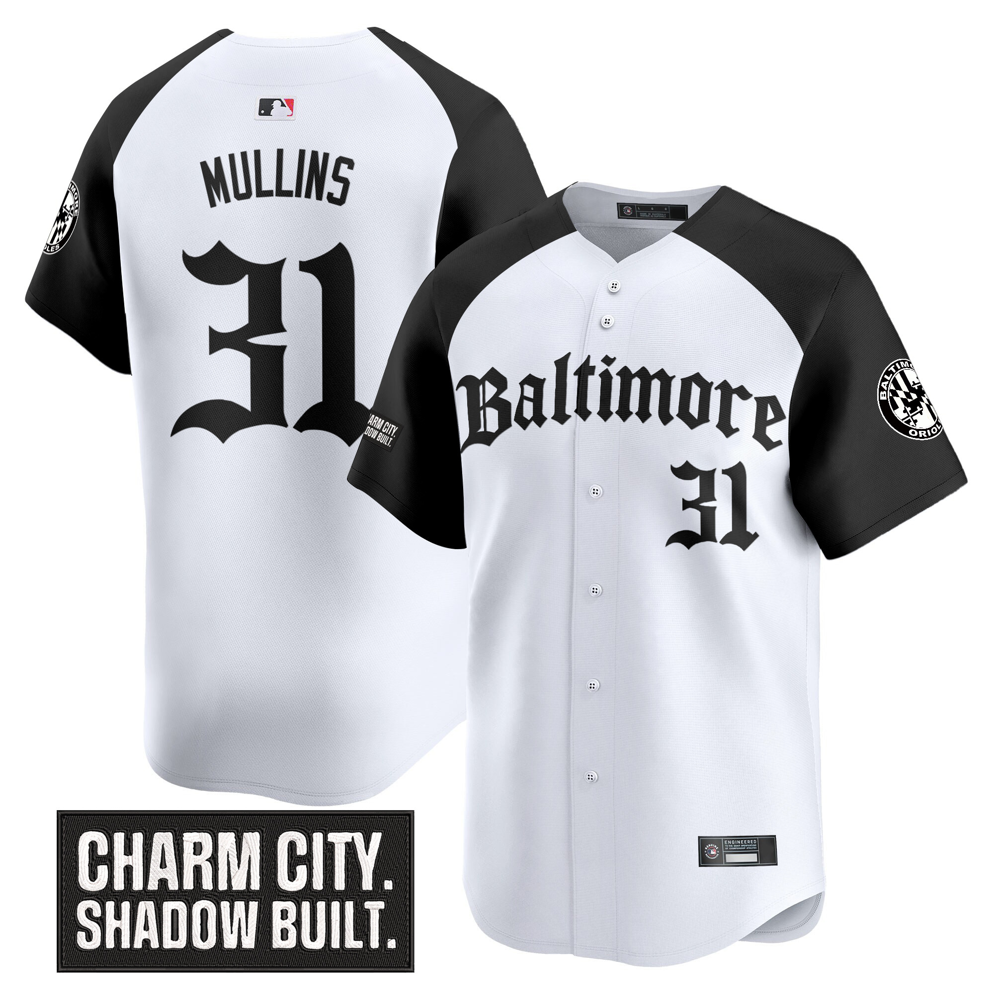 Men's Baltimore Orioles 'Gothic Harbor Edition' Vapor Premier Limited Jersey - All Stitched - Image 22