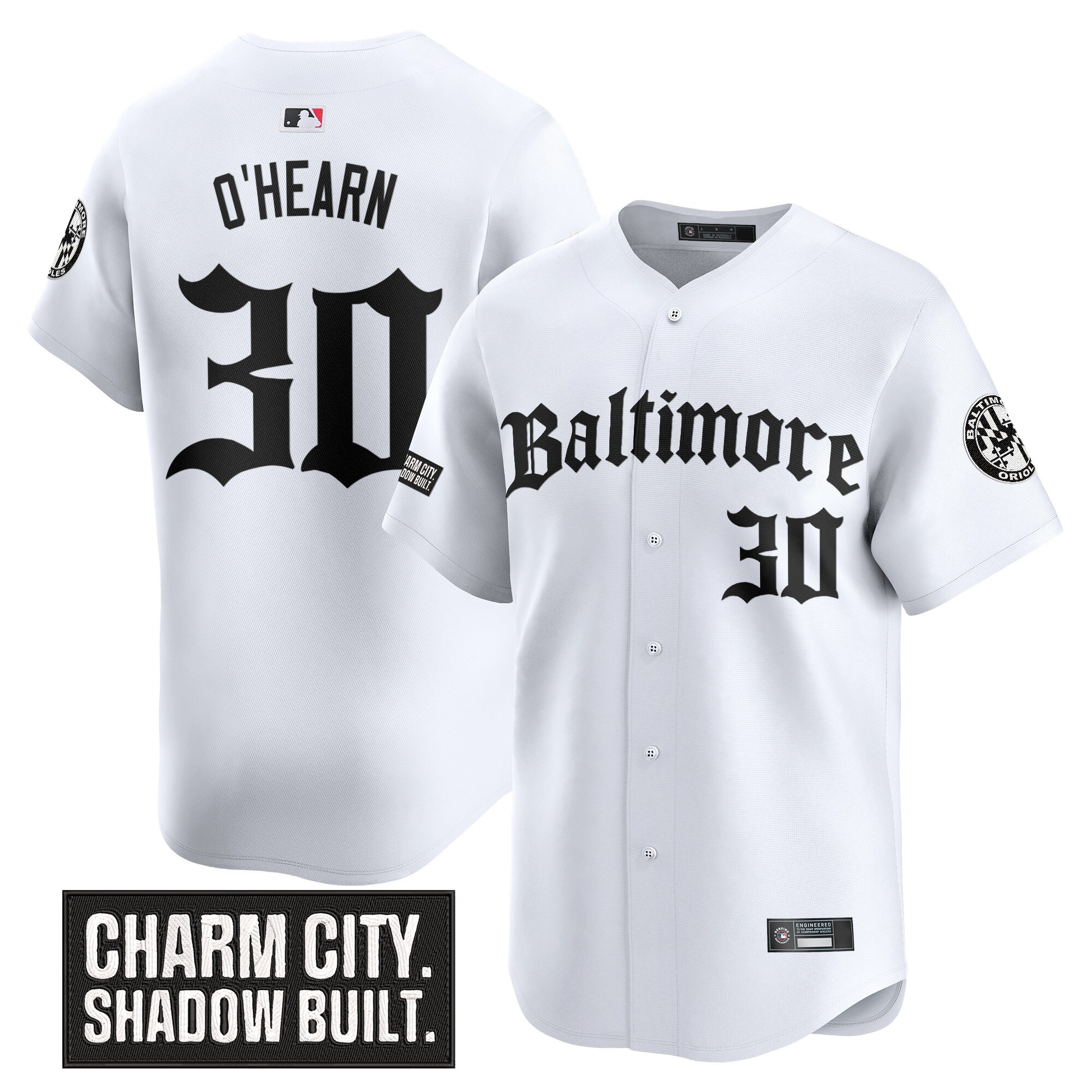 Men's Baltimore Orioles 'Gothic Harbor Edition' Vapor Premier Limited Jersey - All Stitched - Image 17