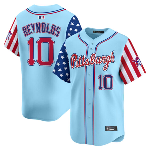 Men's Pittsburgh Pirates 2025 Independence Day Vapor Premier Limited Jersey - All Stitched - Image 31