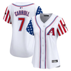 Women's Arizona Diamondbacks 2025 Independence Day Vapor Premier Limited Jersey - All Stitched