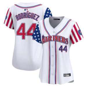 Women's Seattle Mariners 2025 Independence Day Vapor Premier Limited Jersey - All Stitched