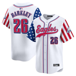 Men's Philadelphia Eagles 2025 Independence Day Vapor Baseball Jersey - All Stitched
