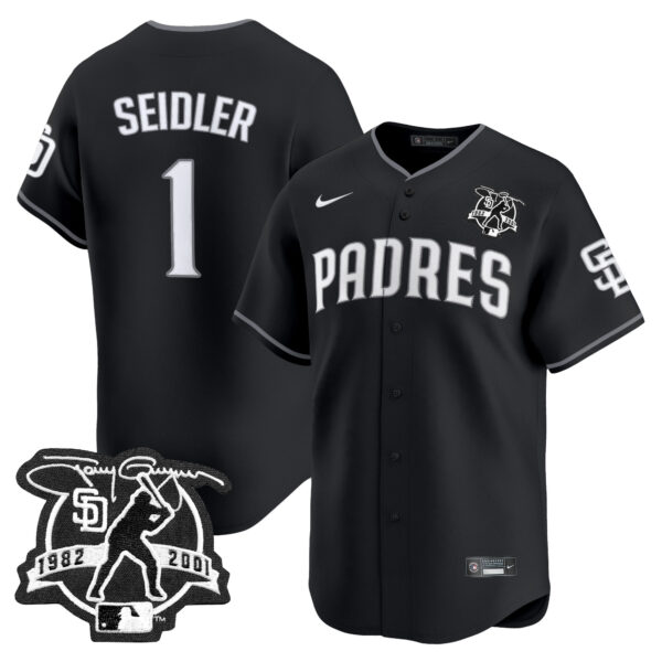 San Diego Padres 2025 Lights Out Vapor Premier Limited Jersey - All Stitched - Image 7