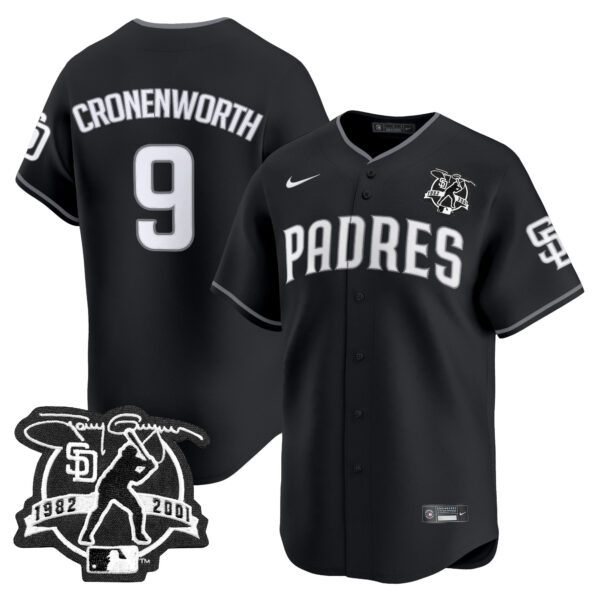 San Diego Padres 2025 Lights Out Vapor Premier Limited Jersey - All Stitched - Image 8