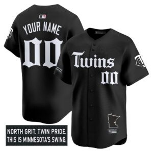 Minnesota Twins 'Gothic North Edition' Vapor Premier Limited Custom Jersey V2 - All Stitched
