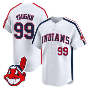Men's Cleveland Indians Ricky 'Wild Thing' Vaughn Vapor Premier Limited Jersey - All Stitched