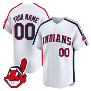 Cleveland Indians Ricky 'Wild Thing' Vaughn Vapor Premier Limited Custom Jersey - All Stitched