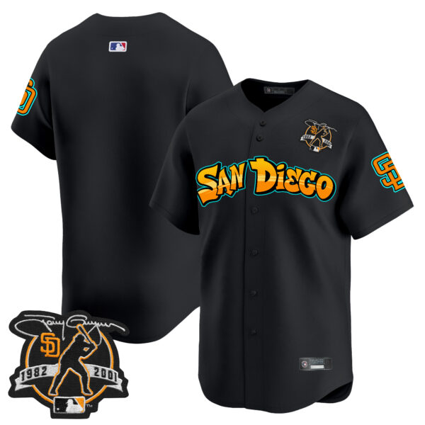 Men's San Diego Padres 'Graffiti Barrio Edition' Vapor Premier Limited Jersey - All Stitched - Image 18