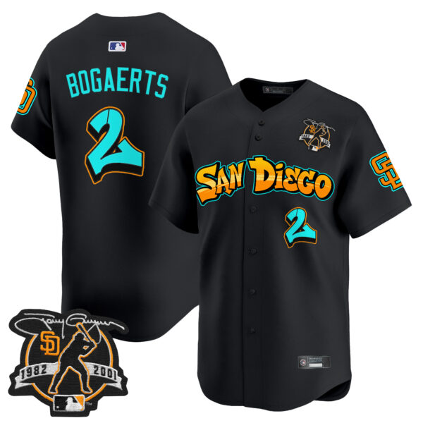 Men's San Diego Padres 'Graffiti Barrio Edition' Vapor Premier Limited Jersey - All Stitched - Image 15