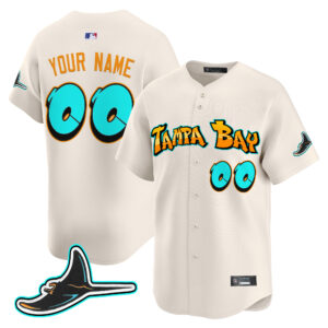 Tampa Bay Rays 'Graffiti Gulfside Edition' Vapor Premier Limited Custom Jersey - All Stitched