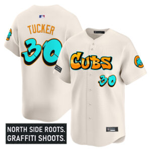 Men's Chicago Cubs 'Graffiti North Side Edition' Vapor Premier Limited Jersey - All Stitched