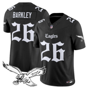 Men's Philadelphia Eagles 'Gothic Philly Edition' Vapor Limited Jersey - All Stitched