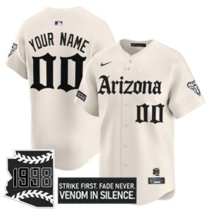 Arizona Diamondbacks 'Gothic Desert Fang Edition' Vapor Premier Limited Custom Jersey - All Stitched