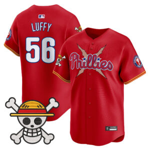 Men's Philadelphia Phillies x One Piece 2025 Vapor Premier Limited Jersey - All Stitched