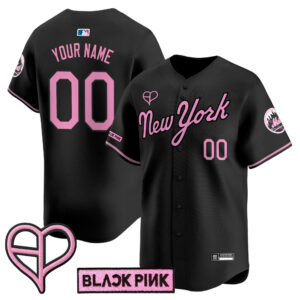 New York Mets x BLACKPINK 2025 Vapor Premier Limited Custom Jersey - All Stitched