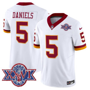 Men's Washington Redskins Throwback 1992 Super Bowl XXVI Patch Vapor Limited Jersey - All Stitched