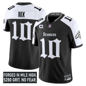 Men's Denver Broncos 'Gothic Mile High Shadows Edition' Vapor Limited Jersey - All Stitched