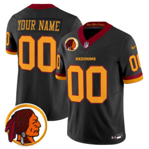 Washington Redskins Throwback Vapor Limited Custom Jersey V2 - All Stitched