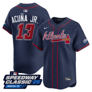 Men's Atlanta Braves 'Speedway Classic' Vapor Premier Limited Jersey - All Stitched