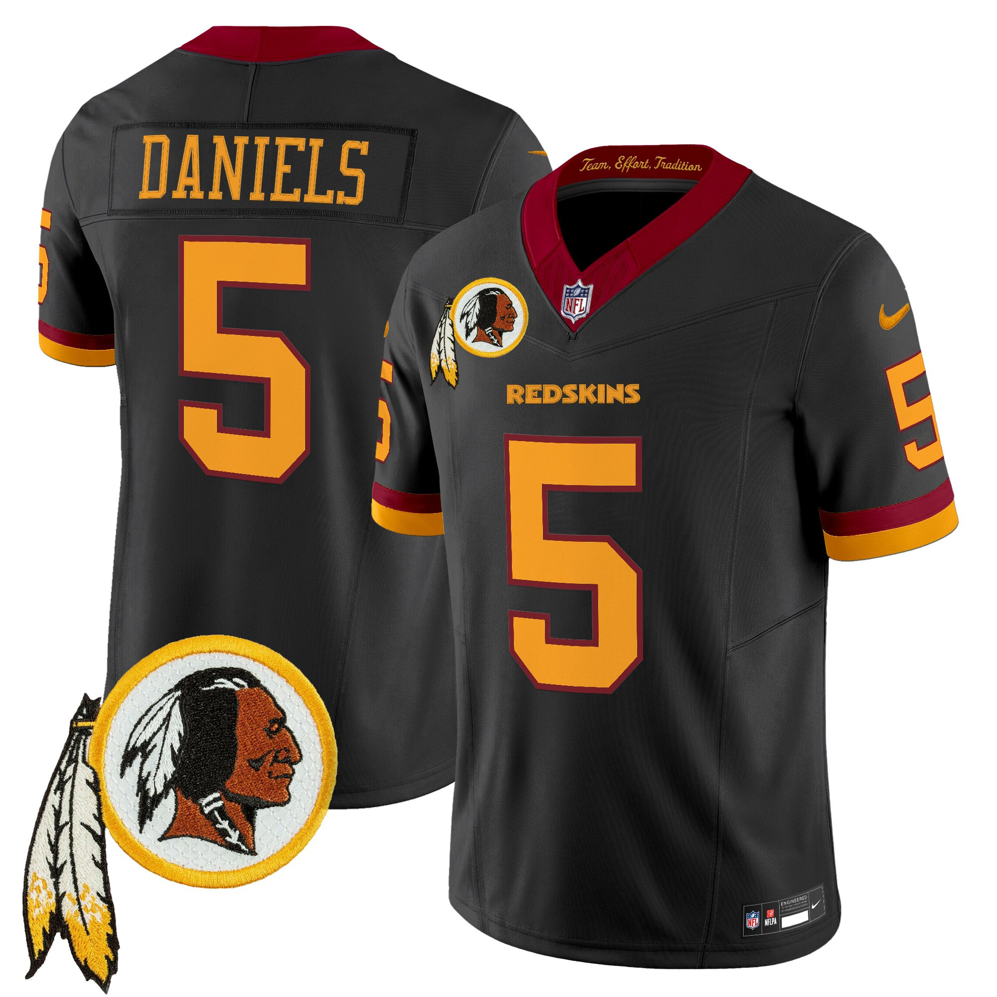 Men's Washington Redskins Throwback Vapor Limited Jersey V3 - All Stitched - Image 41