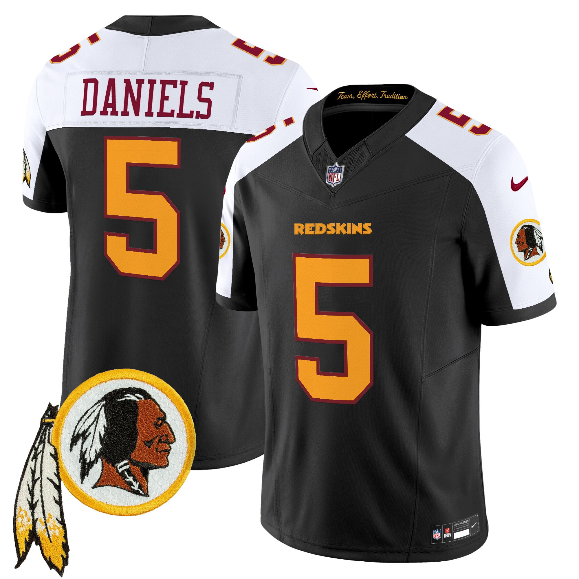 Men's Washington Redskins Throwback Vapor Limited Jersey V3 - All Stitched - Image 21