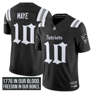 Men's New England Patriots 'Gothic Revolution Edition' Vapor Limited Jersey - All Stitched