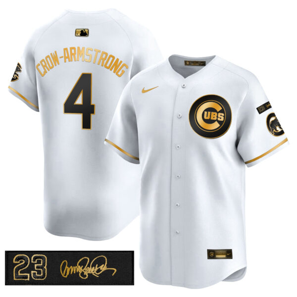 Men's Chicago Cubs 'Ryne Sandberg Tribute' Vapor Premier Limited Jersey V3 - All Stitched - Image 48