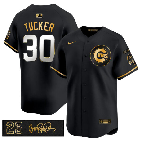 Men's Chicago Cubs 'Ryne Sandberg Tribute' Vapor Premier Limited Jersey V3 - All Stitched - Image 33