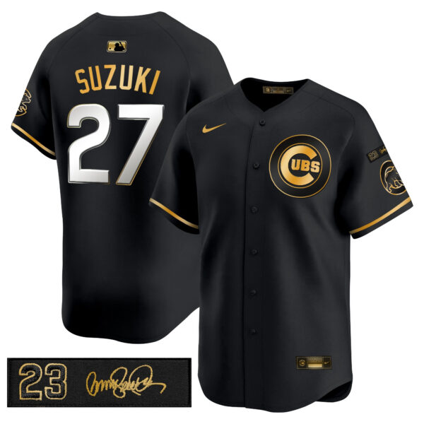 Men's Chicago Cubs 'Ryne Sandberg Tribute' Vapor Premier Limited Jersey V3 - All Stitched - Image 39