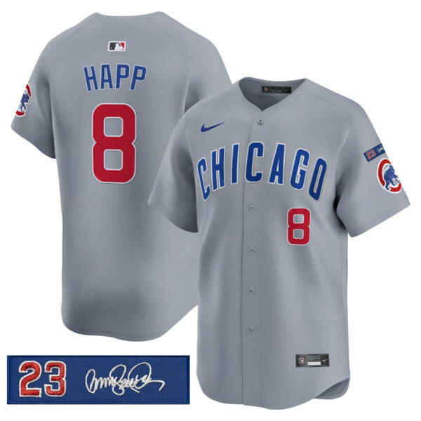 Men's Chicago Cubs 'Ryne Sandberg Tribute' Vapor Premier Limited Jersey V3 - All Stitched - Image 5