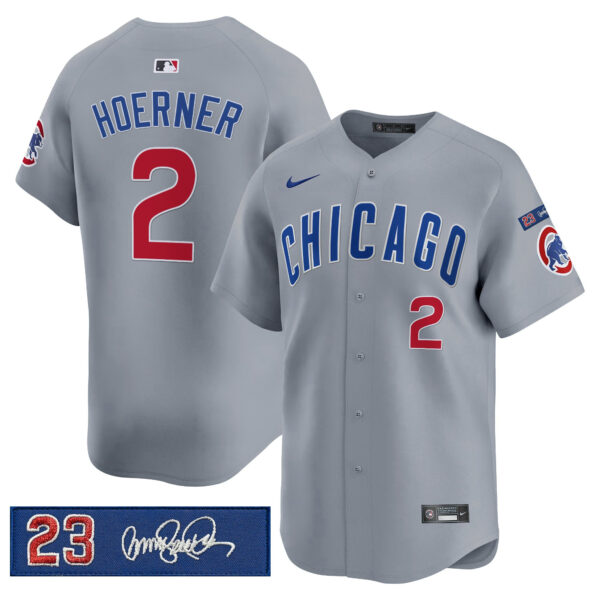 Men's Chicago Cubs 'Ryne Sandberg Tribute' Vapor Premier Limited Jersey V3 - All Stitched - Image 6