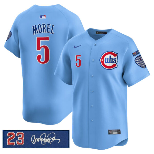 Men's Chicago Cubs 'Ryne Sandberg Tribute' Vapor Premier Limited Jersey V3 - All Stitched - Image 17