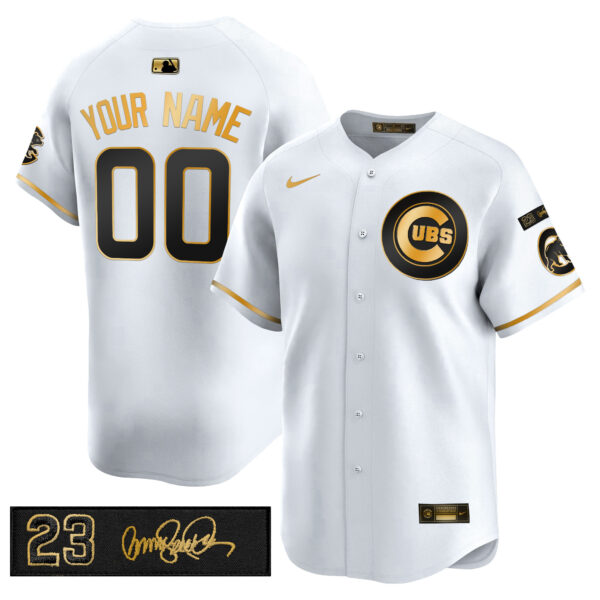 Chicago Cubs 'Ryne Sandberg Tribute' Vapor Premier Limited Custom Jersey V3 - All Stitched - Image 5