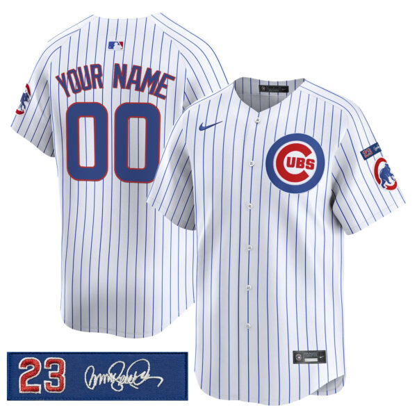Chicago Cubs 'Ryne Sandberg Tribute' Vapor Premier Limited Custom Jersey V3 - All Stitched - Image 3