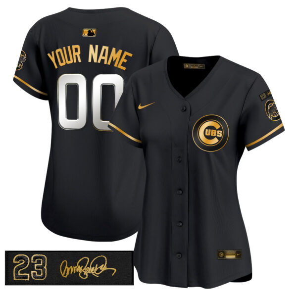 Chicago Cubs 'Ryne Sandberg Tribute' Vapor Premier Limited Custom Jersey V3 - All Stitched - Image 10