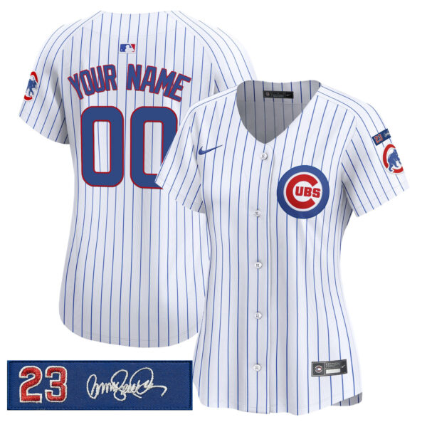 Chicago Cubs 'Ryne Sandberg Tribute' Vapor Premier Limited Custom Jersey V3 - All Stitched - Image 9