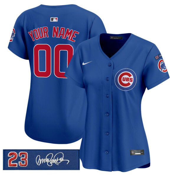 Chicago Cubs 'Ryne Sandberg Tribute' Vapor Premier Limited Custom Jersey V3 - All Stitched - Image 12