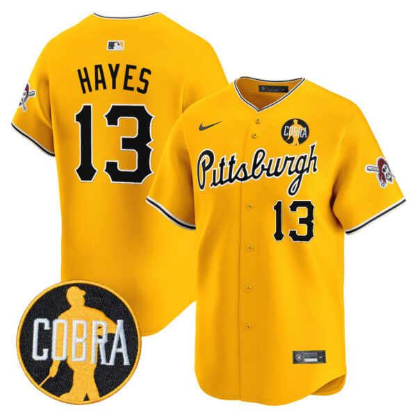 Men's Pittsburgh Pirates 'Dave Parker Cobra Patch' Vapor Premier Limited Jersey - All Stitched - Image 30
