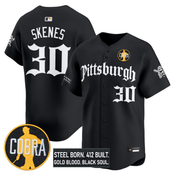 Men's Pittsburgh Pirates 'Dave Parker Cobra Patch' Vapor Premier Limited Jersey - All Stitched - Image 36