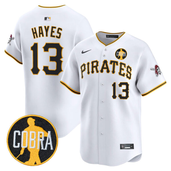 Men's Pittsburgh Pirates 'Dave Parker Cobra Patch' Vapor Premier Limited Jersey - All Stitched - Image 19