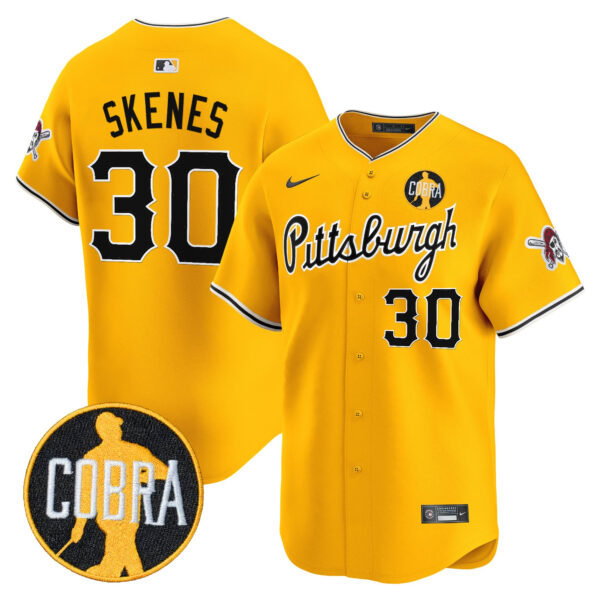 Men's Pittsburgh Pirates 'Dave Parker Cobra Patch' Vapor Premier Limited Jersey - All Stitched - Image 25