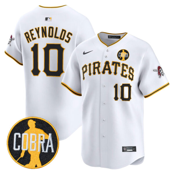 Men's Pittsburgh Pirates 'Dave Parker Cobra Patch' Vapor Premier Limited Jersey - All Stitched - Image 17