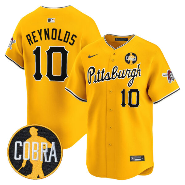 Men's Pittsburgh Pirates 'Dave Parker Cobra Patch' Vapor Premier Limited Jersey - All Stitched - Image 28